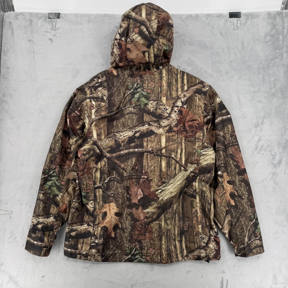 Columbia  Camo Rain Jacket Omni-Tech Waterproof Hunting Fishing‎ Mens Size L - Picture 8 of 16